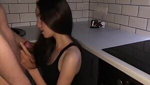 I will possess you passionately right in the kitchen! You can't hold back