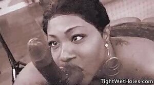 Ball job makes him cum hard