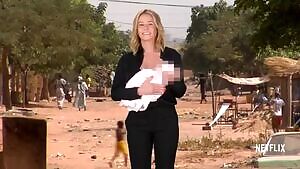 Chelsea Handler in an ad for her Netflix show 