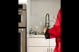 Cocaine Lorraine in a tiny thong