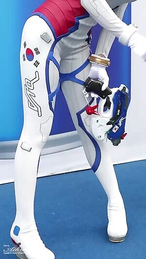 D.Va cosplay korean girl