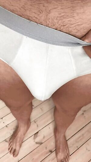 Whipping out a semi in slow motion