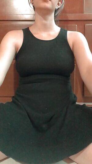 The best part of having a dress is this 😏😋 Public Snapchat: @ndsuccubus