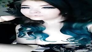 Training for her master at home, she even surprises herself