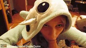 Onesie Blowjob