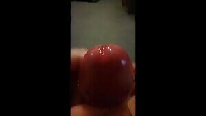 Close up cumming