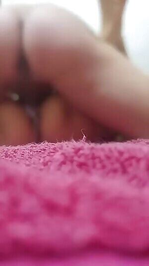 Apologies for the blurry quality, but wow! Hope he bred her with all that cum