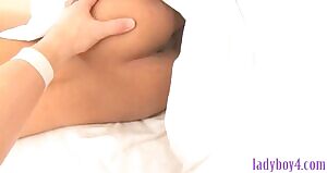 Sleep nude and see if your roommate can resist the temptation.