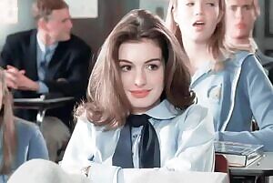 Barely legal Anne Hathaway must've been such a fun fucktoy