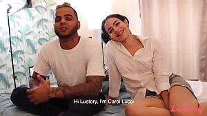 Beautiful Latina Having Fun