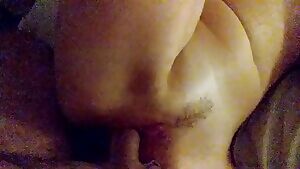 Here's a vid of yesterday's creampie pic