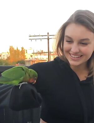 It's gonna bite my ear!