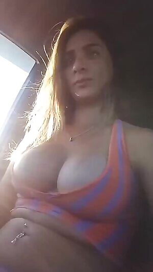 Just driving this car with her dick out