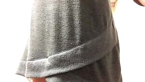 Cute underwear and my cute ass beore my boss called in!