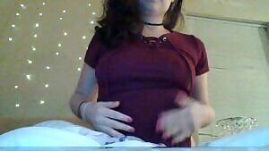Crop top titty drop!
