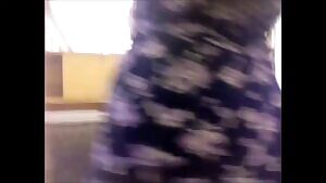 Stripping totally nude in the library