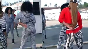 JLo can't resist grabbing her own booty