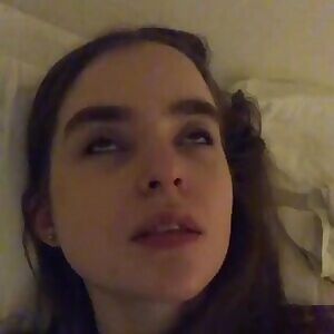 Ali Michael has her mouth open for your load