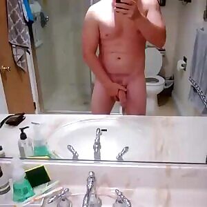 Thick guy in the mirror
