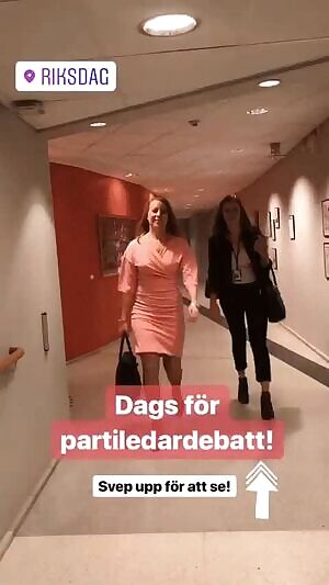 Swedish politician & lovely MILF Annie Lööf ready to fuck male voters. Doing nearly anything for their money & support.