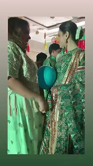 Tamannah Bhatia playing with a balloon