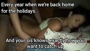 You've gone through several girlfriends throughout the years. And she's been with several boyfriends. You've both agreed it's not cheating if it's with family. Your traditional remains the same.