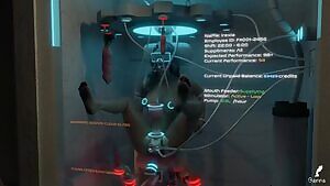 Suspended Animation - more sci fi bondage :)