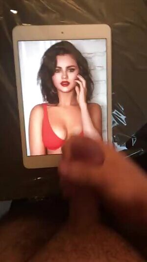 Emptying my balls for Selena Gomez with sound