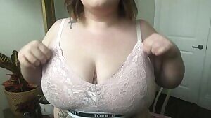 Come & watch me play with my breasts in a lace bralette. 😈