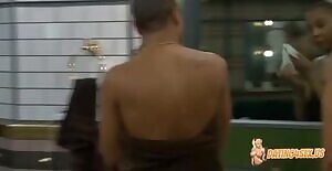 Eva fresh out of shower no bra