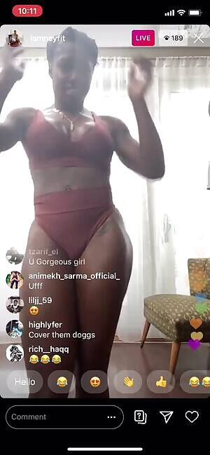 I'm a simple man: I see a live stream notification from @iamnayfit, I click