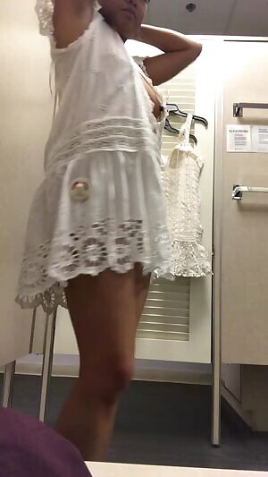 You wouldn't even have to try hard to take this dress off