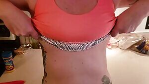 OC titty drop while making dinner..let me know what you think!