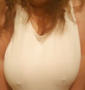 White top titty drop