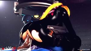 Ass bouncing!