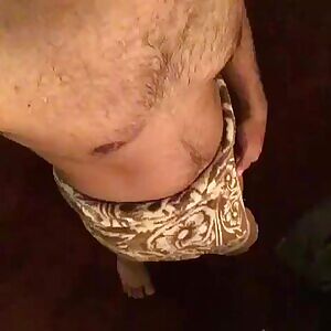 Removing the towel