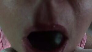 She loves to swallow.