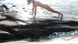 I found this cool rock!