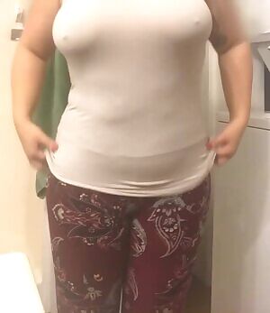 Taking off my pajamas