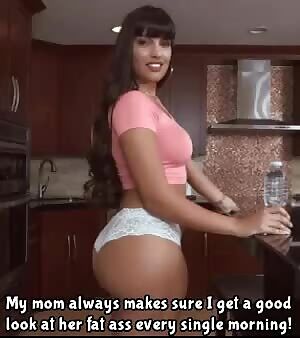 Mom's fat jiggly ass is perfect!