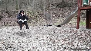 Power Piss Ann on Swing