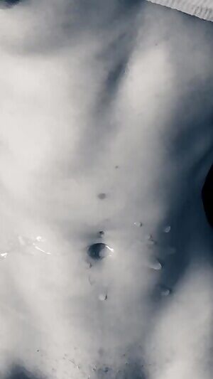 Cum dripping off my clit