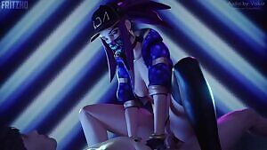 Akali Fucks A Lucky Fan