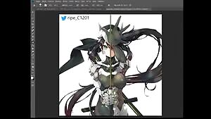 I drew this Genji, but decided to have some lewd moment!