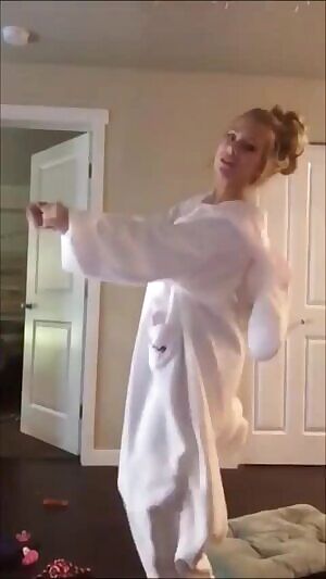 Onesie undressing -