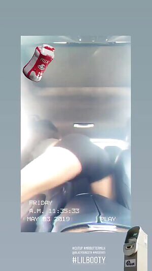 Friend of mine in the car