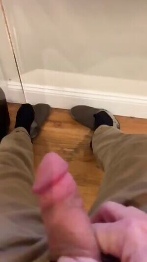 NJ dad 34 - freeing my cock after work