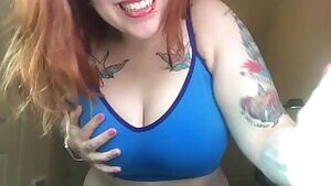 Big Boobies in Blue 💙