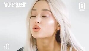 Ariana needs her face sprayed, she's blinking like she's anticipating a cumshot.