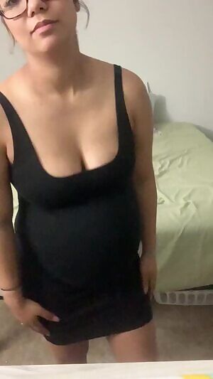 Black Dress Belly Bump?